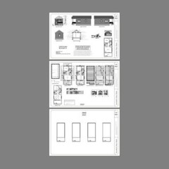 16×30 House — 1 Bedroom 1 Bath — PDF Floor Plan — 480 sq ft — Model 1A