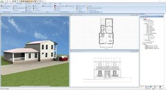 3­D CAD Architecture 14 – 3D home planner for floor plans, rooms, roofs for…