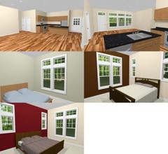 46×30 House — 3 Bedroom 2 Bath — PDF Floor Plan — 1,338 sq ft — Model 2