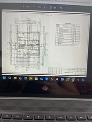 Modern House Plan Building Plans Blueprints 217m 2,336ft 3 bedroom 2.5bath CAD