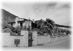 Southwestern style home, traditional adobe Hacienda, printed architectural plans