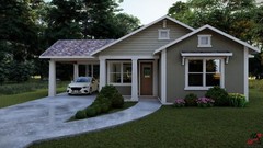 BLUEPRINTS TRADITIONAL HOUSE PLAN ARCHUP #127