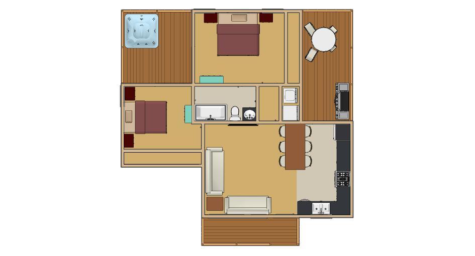 769sqft – 31’x35′ – 2bedrms1bath – small House design – ala cart