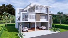 36×50 Feet House Design Plan 14×16 Meter 6 Beds 7 Baths Terrace (A4 Hard Copy)
