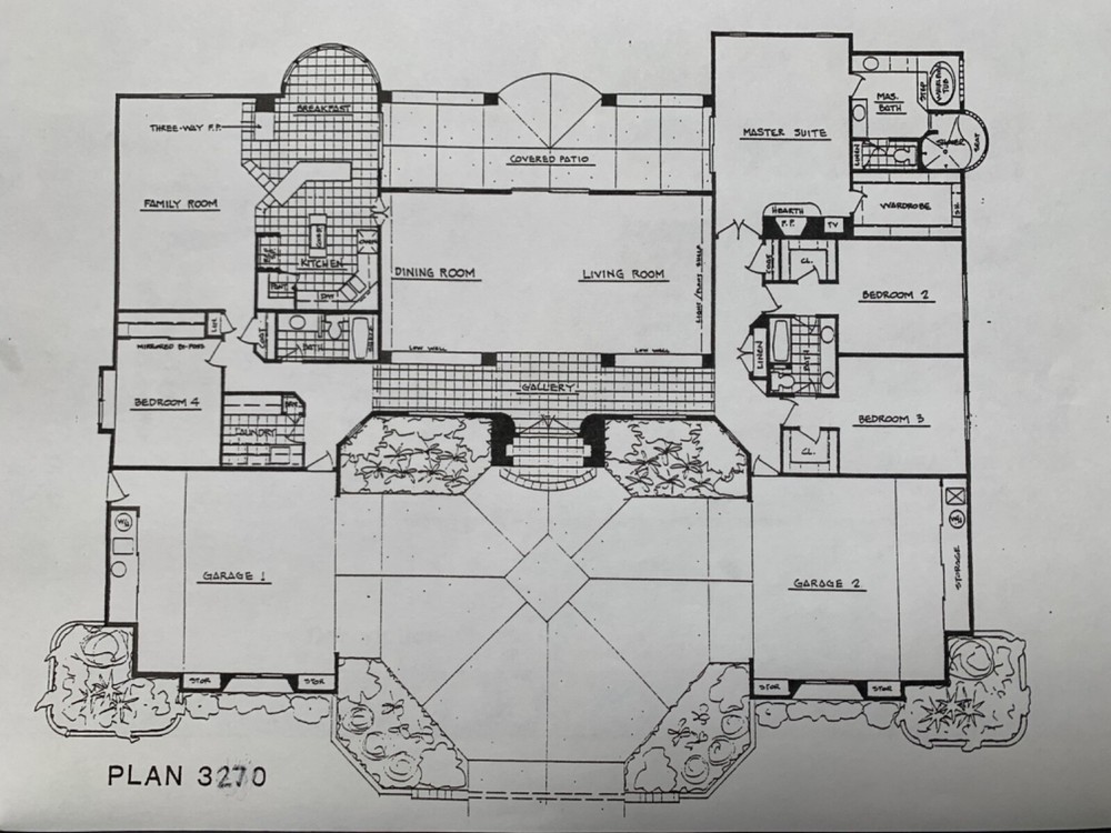 4 Bedroom Custom House Construction Plans