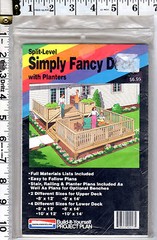 Split-Level Simply Fancy Deck with Planters by Garlinghouse