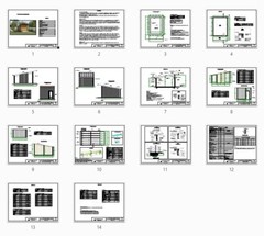 12’x16′ Modern Garden Shed Plans, Studio Backyard Office Blueprints