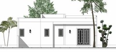 33×25 Feet Modern House Plan 10×7.5 Meter 2 Beds 2 Baths Terrace (A4 Hard Copy)