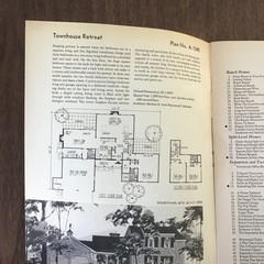 1982 Vtg Home Plans HOUSE Floor Plans Book SEE INDEX Ranch Splitlevel Expansion