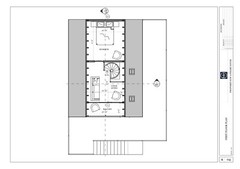 Modern A-Frame Cabin House Plan With AutoCAD File And PDF For Blueprint Plans
