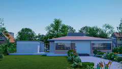 Home Plans – 1100 SqFt, 2 Bedrooms, Carport, Floor Plan & Building Details