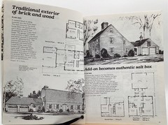 Vintage 1978 Colonial Home Plans Catalog Blueprints Classic Two Story Tradition
