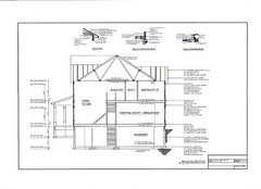 Full Set of two story 4 bedroom house plans 2,750 sq ft