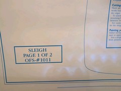 BETTER HOMES AND GARDENS WOOD PLANS STYLISH SLEIGH CUTOUT OFS-#1011