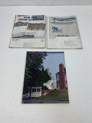 Vintage Home House Plans Magazines Lot x10 Blueprints Architectural Design Books