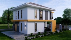 25×35 Small House Plan 7.5×9 Meter 3 Bedrooms PDF Full Plans (A4 Hard Copy)