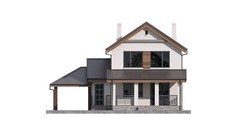 40’x45’ 3 Bed, 3 Bath Modern Cottage Architectural Build Plans PDF Download.