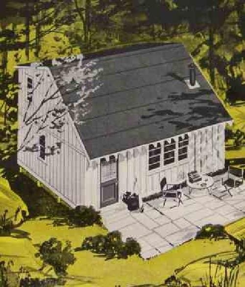 24×24 PreFab Vacation Home SALTBOX How-To Build PLANS