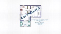 312sqft – 16’x22′ – 1bedrm1bathTiny House design – ala cart