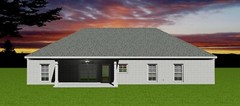 1994 sq.ft., 4 Bedroom, 2.5 Bath, 2-car garage – Craftsman Home Plan