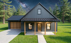 1,700 Sqft (Living) Modern Farm House with – 3 Bd, 2.5 Ba, 2 car garage
