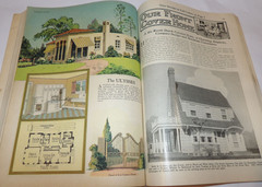 VTG 1926 BUILDER MAGAZINE! 16 HOME DESIGNS IN COLORS & LAYOUTS! ASBESTOS SHINGLE