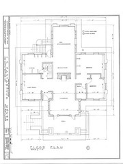 Prairie Style House, single story design, wood & stucco home, PRINTED PLANS