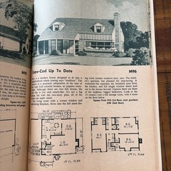 Vintage MCM Mid Century Home House Plans Book Catalog 52 Plans For 1952