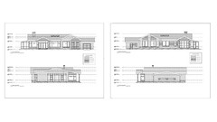 90’x55’ 3 Bed, 2 Bath, Garage, Porch, Architectural House Plans PDF Download.