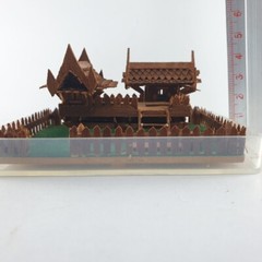 Thai Handmade Wood Antique house designs For Creator House Model Floor Plan