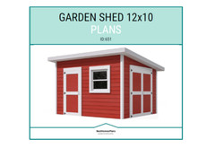 Lot of 14 Garden Shed & Backyard Office DIY Plans and Build Guide | DIY Instruct
