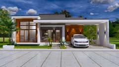 Modern House Plans 15×16 Meter 49×53 Feet 3 Bedrooms Full PDF (A4 Hard Copy)