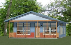 28×34 House — 2 Bedroom 2 Bath — 952 sq ft — PDF Floor Plan — Model 1F