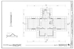 Timber Framed Cottage Plans, architectural house prints, 2 Bedrooms