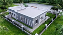 Modern House Plan 15×9 M 49×30 Feet 3 Beds 3 Baths Terrace Roof PDF Plan