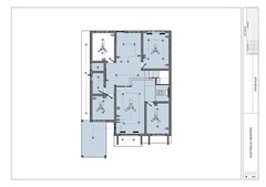 Modern House Plan/4 Bedroom, BR & Kitchen Drawing(44’x34’) with CAD file & PDF