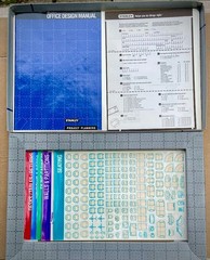 Stanley Project Planners Office Designer Scale Gridboard 1988 90-368