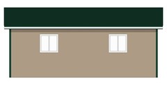 Blueprint for 16′ x 24′ – Post Framed Garage/Shop Plans (Pole Barn)
