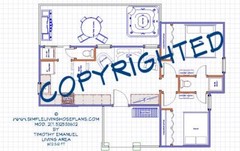 602sqft – 25’x38′ – 2bedrms1.5baths -Small House design – ala cart