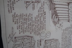 Vtg Barn Kit Build Instructional Information Ephemera 1978 Jer MFG. USA Unusual
