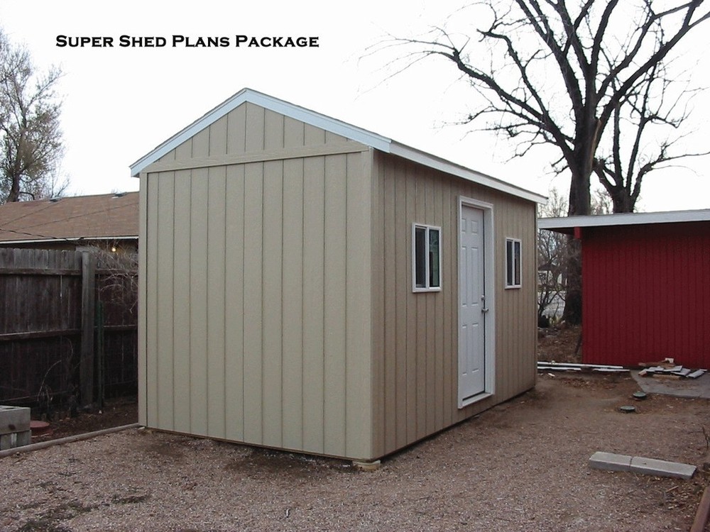 Custom Design Shed Plans, 10×20 Large Saltbox, DIY Detailed Shed Blueprints CD