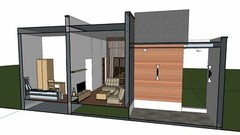 House Plan 10×12 Meter 33×40 Feet 3 Beds 2 Baths Slab Roof PDF (A4 Hard Copy)