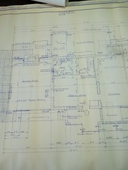 1964 Blueprints Mid Century Modern House Professional Architect of Renown!