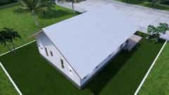 30×37 Feet House Plans 9×11 Meter 3 Beds 2 Baths Full Detail PDF & A4 Hard Copy