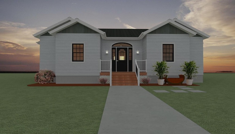 Custom 2 Bedroom 2 Bath House Plans 1139 sqft / Plan #2192