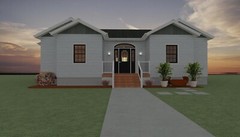 Custom 2 Bedroom 2 Bath House Plans 1139 sqft / Plan #2192