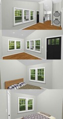 30×40 Duplex — 2 Bedroom 1 Bath — 1,200 sq ft — PDF Floor Plan — Model 4C
