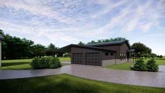 Mountain Breeze Barndominium – 4 Bedrooms / 3 Baths 2,784 SF Design Blueprints