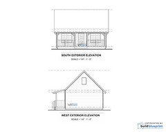 Traditional 2 Bedroom Cabin Architectural & Construction Plans – PDF Download