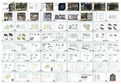 Tiny House Plan, 12×28 House Plans, Modern Cabin House Plans, Hard Copy